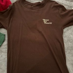women are powerful pacsun baggy tee